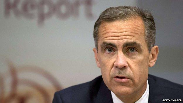 Bank of England Governor, Mark Carney