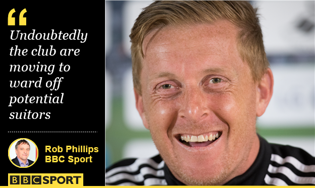 Rob Phillips and Garry Monk