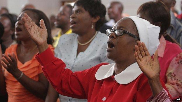 Trinity Methodist church in Harare