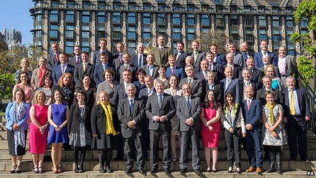 SNP MPs at the Houses of Parliament