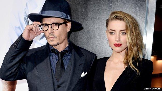 Johnny Depp and Amber Heard