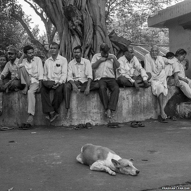 Petitioners outside Patna High Court