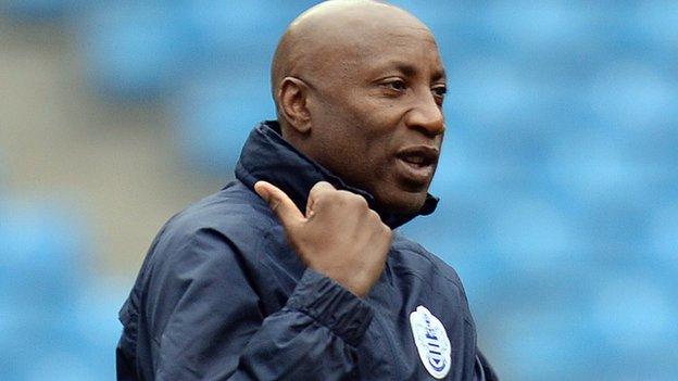 QPR manager Chris Ramsey