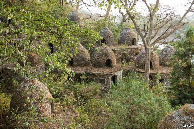 Meditation caves at Rishikesh