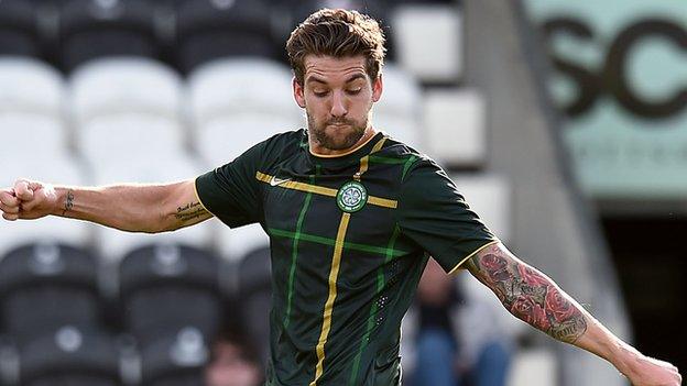 Celtic midfielder Charlie Mulgrew