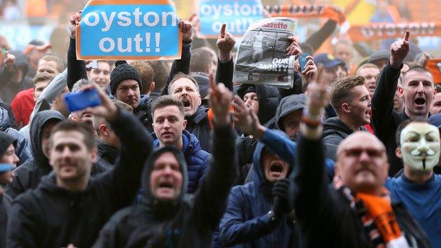 Blackpool fans