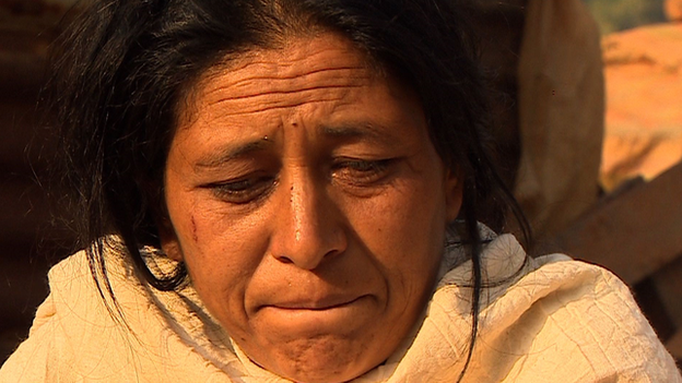 Widow in Nepal, May 2015