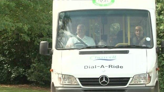 Dial-a-Ride bus