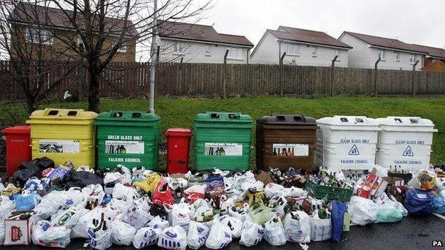 Bottle banks