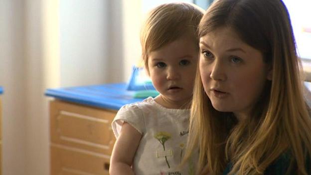 Kate and daughter Olivia