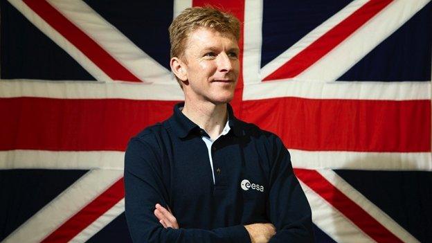 UK astronaut Tim Peake