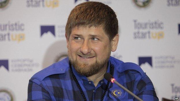 Chechen leader Ramzan Kadyrov