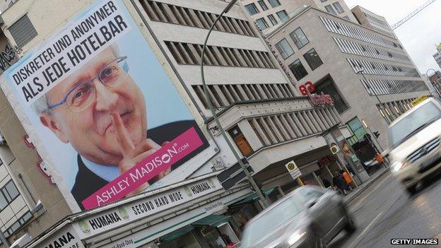 Ashley Madison advertisement in Germany