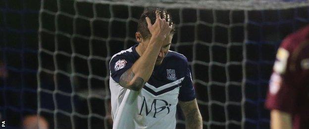 Barry Corr's late penalty miss sent the tie into extra-time