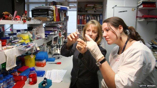 Scientists in Melbourne (file image)