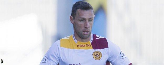 Motherwell striker Scott McDonald