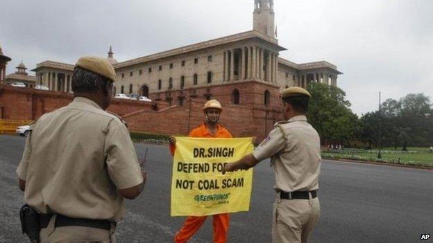 Greenpeace activist in India