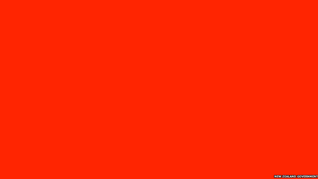 Entry for new New Zealand flag - Red, by Phil Plunkett, again.