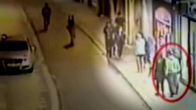 CCTV of Moktar Ali Saad Mahmoud and Ibrahim Abugtila in Cambridge