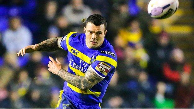 Warrington's Chris Bridge