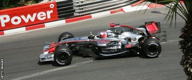 Kimi Raikkonen set the fastest ever lap at Monaco in 2006 during his time with McLaren