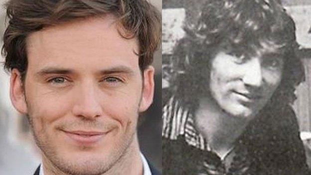 Sam Claflin and Robin Friday