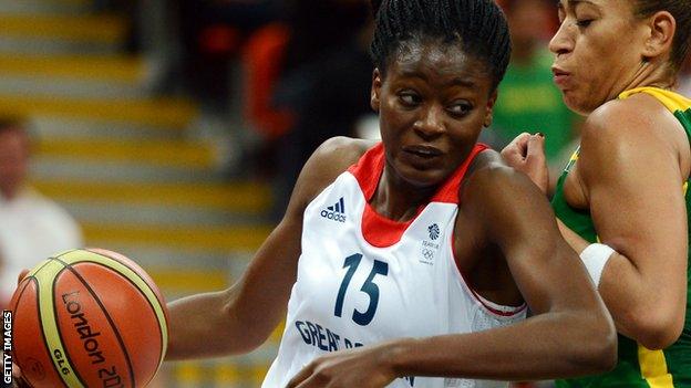 Great Britain's Temi Fagbenle