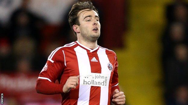 Sheffield United forward Jose Baxter