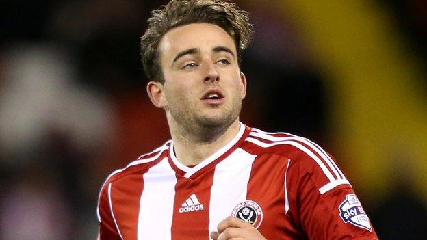 Sheffield United forward Jose Baxter