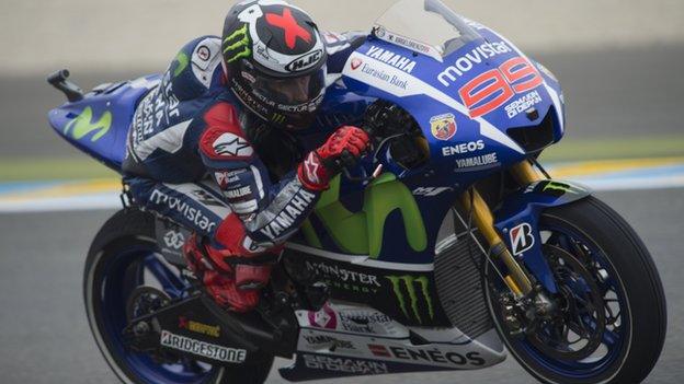 Yahama's Jorge Lorenzo