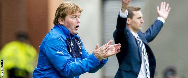 Rangers manager Stuart McCall was frustrated not to have converted more of the chances created