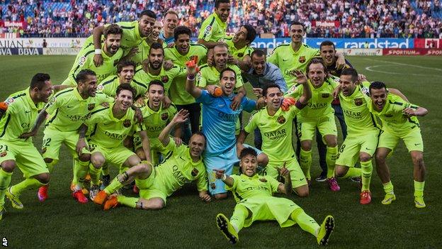 Barcelona win La Liga