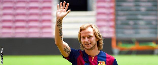 Ivan Rakitic of Barcelona