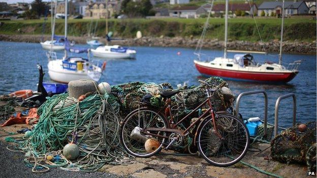 Mullaghmore Harbour in County Sligo