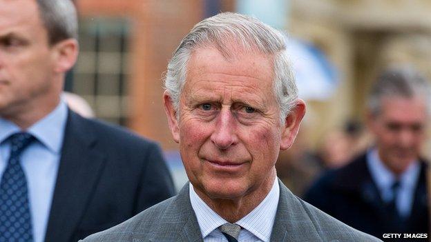 Prince Charles on 8 May 2015