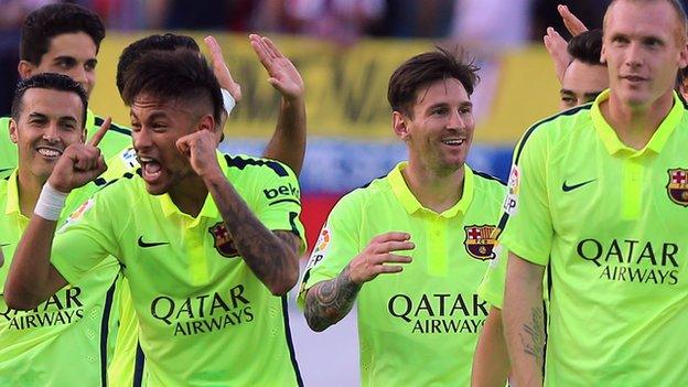 Barcelona win La Liga