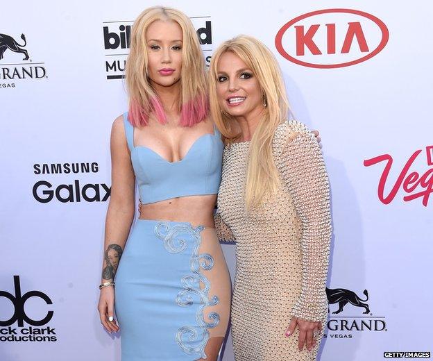 Britney Spears and Iggy Azalea