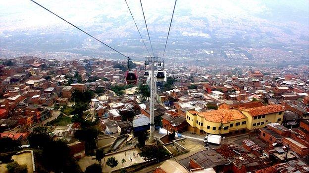 Medellin cable car