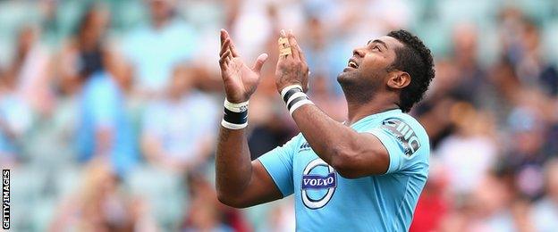 Fijian winger Taqele Naiyaravoro