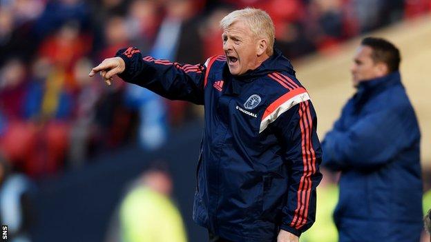 Scotland manager Gordon Strachan