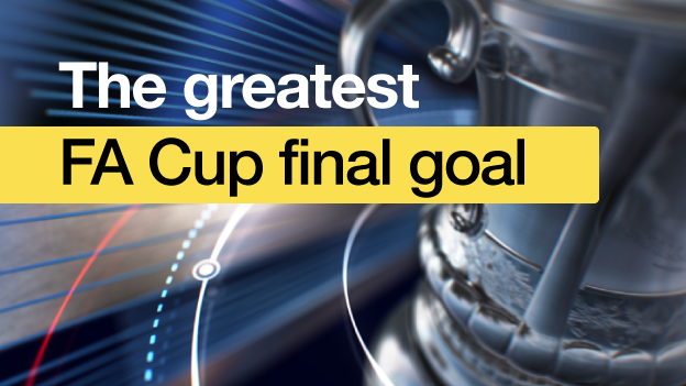 Greatest FA Cup final goal graphic