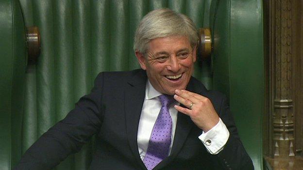 John Bercow in the House of Commons