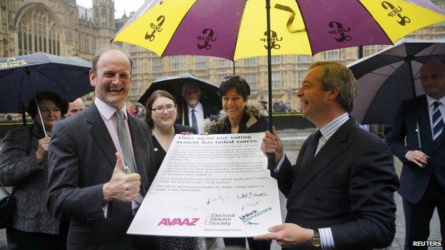 Douglas Carswell (left) and Nigel Farage
