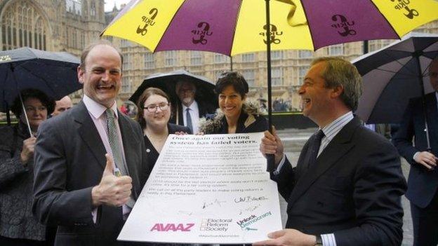 Douglas Carswell (left) and Nigel Farage