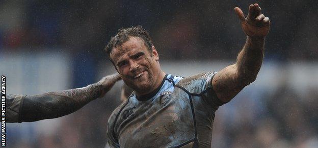 Jamie Roberts Cardiff Blues