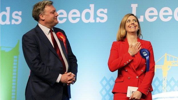 Ed Balls at election count