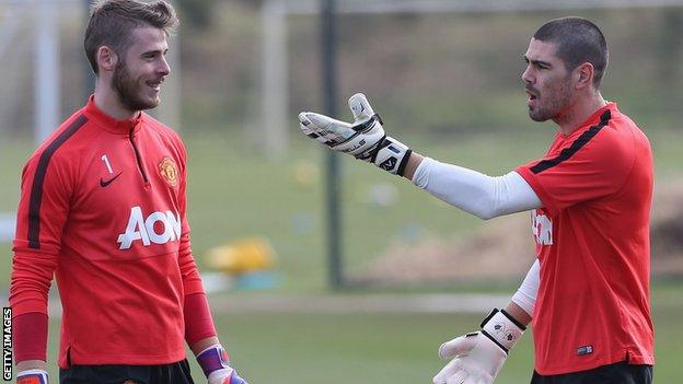 David D Gea & Victor Valdes