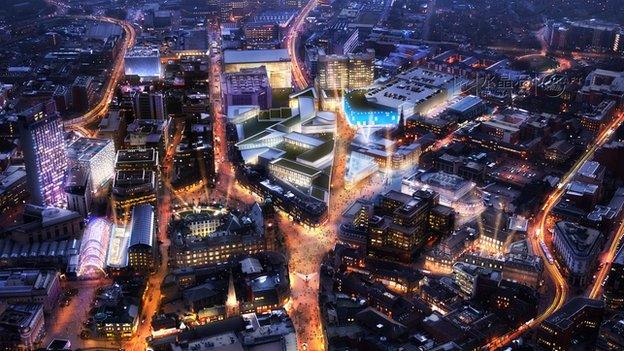 Sheffield Retail Quarter plans