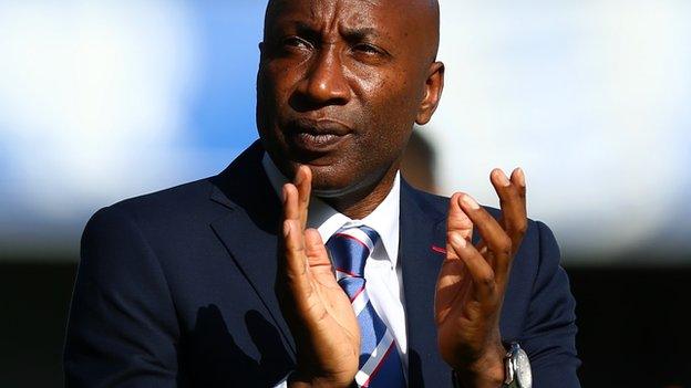 QPR head coach Chris Ramsey