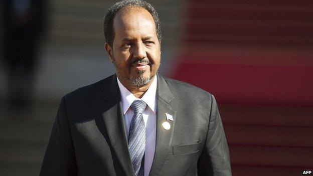 Somalia President Hassan Sheikh Mohamud